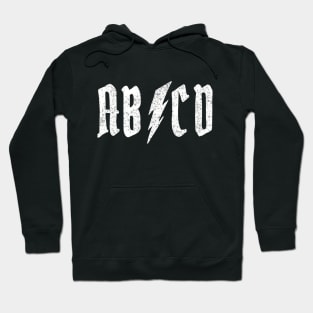 AB/CD Distressed Look Hoodie